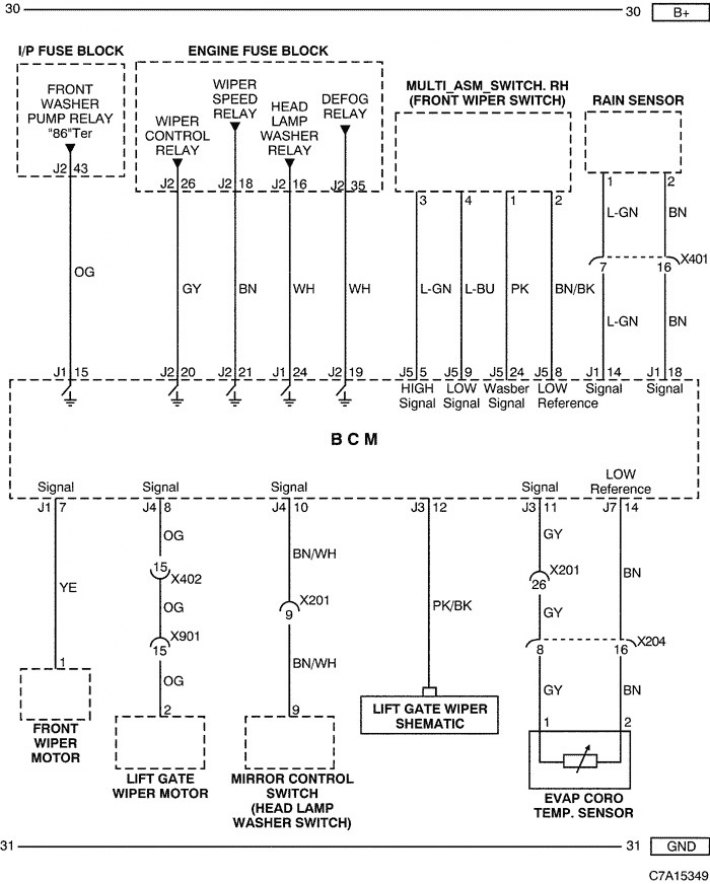Chevrolet cruze block bcm распиновка и шевроле круз bcm
