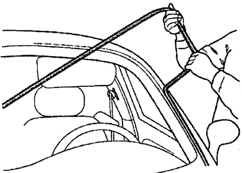 Снятие и установка стекол и зеркал Daewoo Matiz