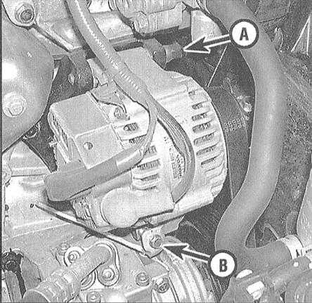 Проверка состояния, регулировка усилия натяжения и замена приводных Honda Accord