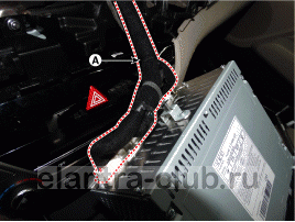 Снятие Hyundai elantra