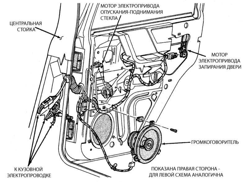 Снятие и установка магнитолы и громкоговорителей Jeep Grand Cherokee