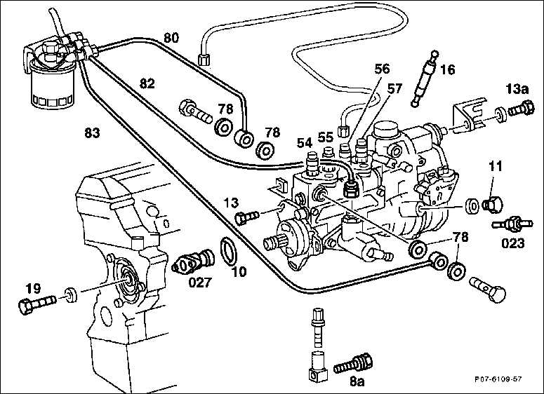 Форсунки Mercedes-Benz W201