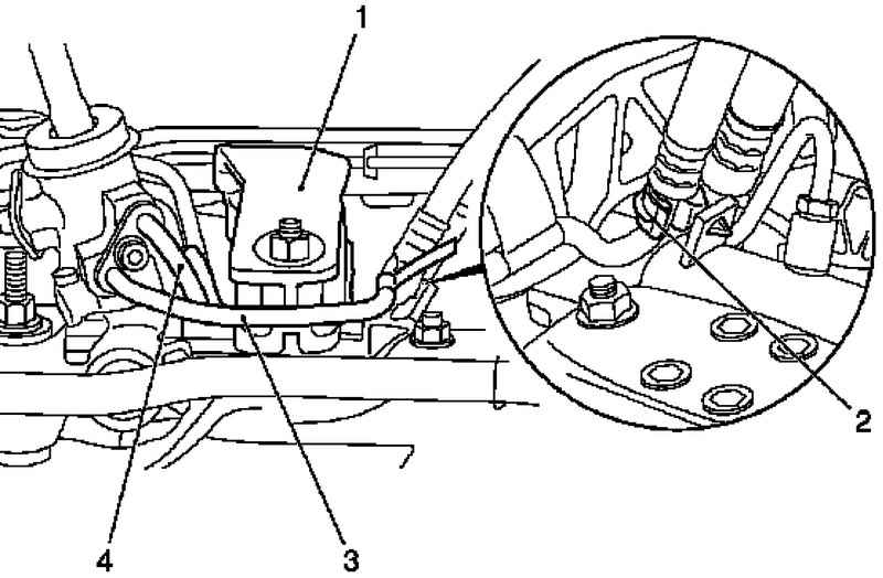 5.3.4 Замена рулевого механизма (ZF) Opel Astra