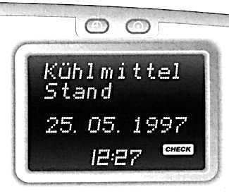 Multi-Info-дисплей – Check-Сontrol Opel Vectra B