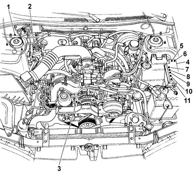 Реле Subaru Legacy