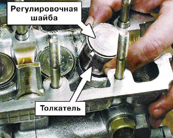 Разборка головки блока цилиндров ВАЗ 2109
