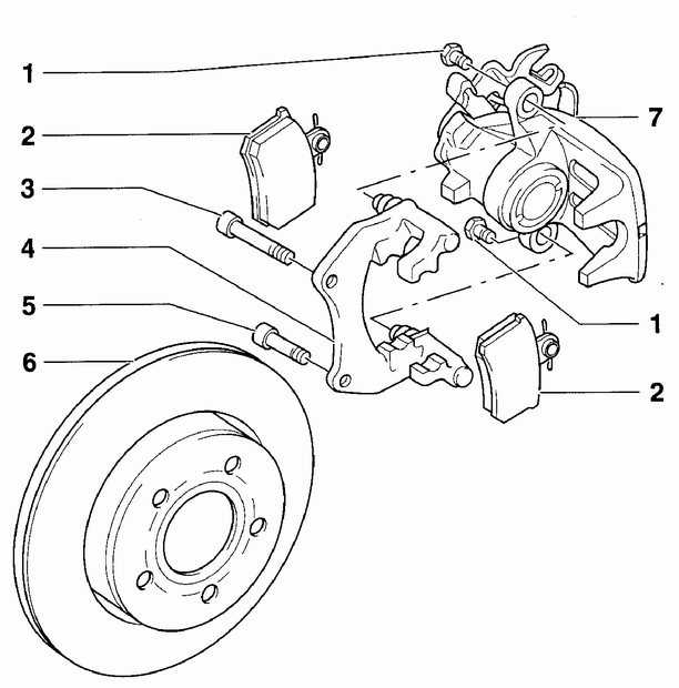 Замена задних тормозных колодок Volkswagen Passat B5